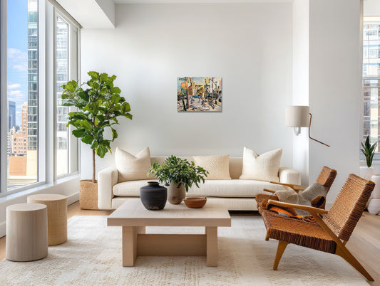 14" x 11" Original Oil painting on stretched canvas