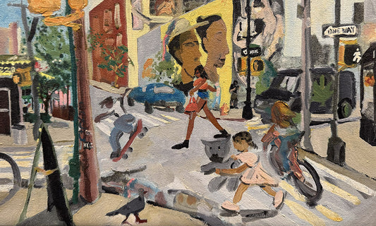 14" x 11" Original Oil painting on stretched canvas